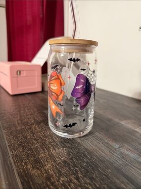 Brand new glass cup